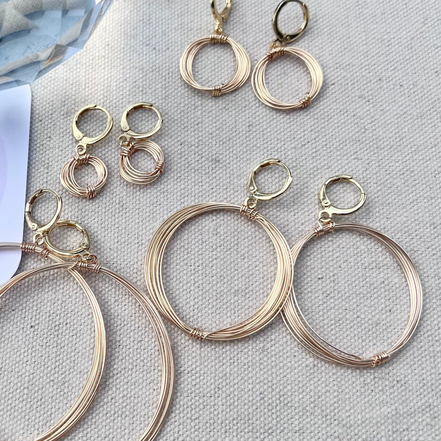 Solar Eclipse Earrings