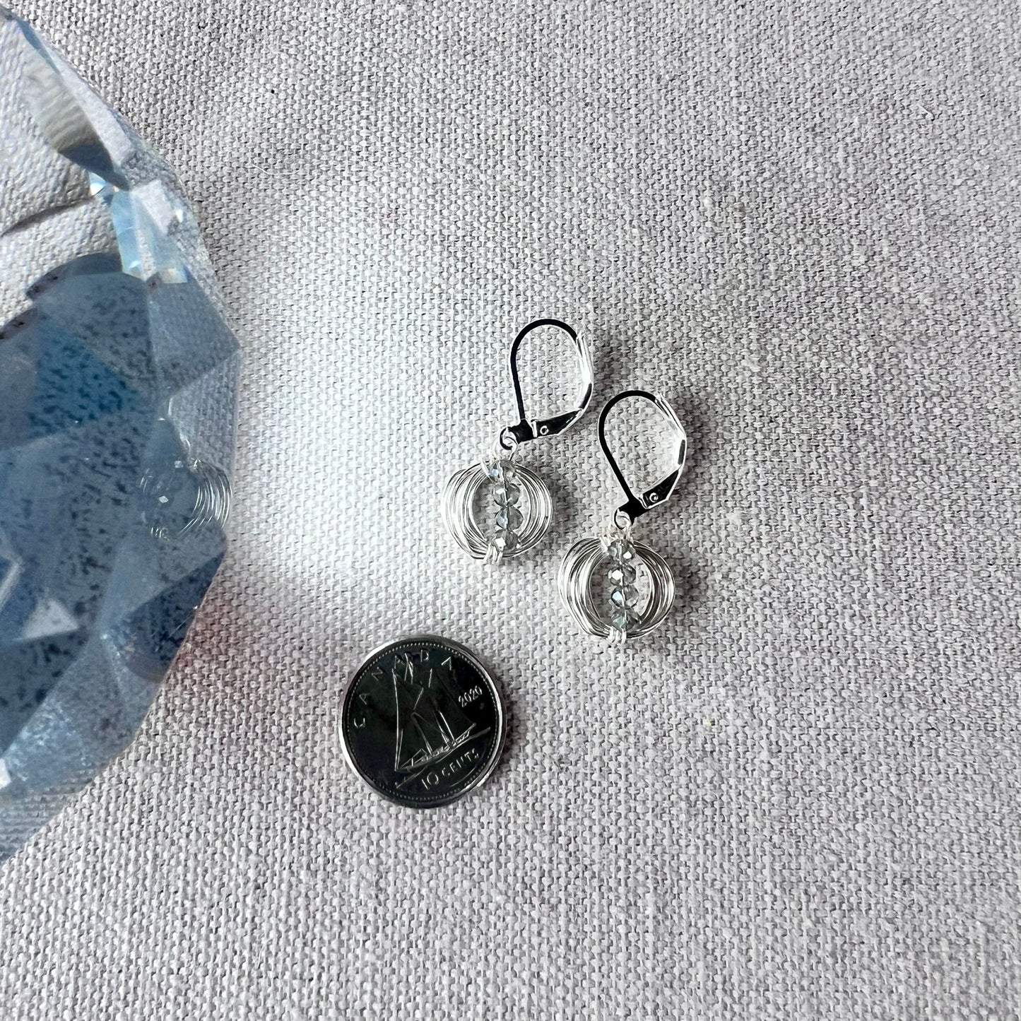 Lunar Eclipse Balance Earrings