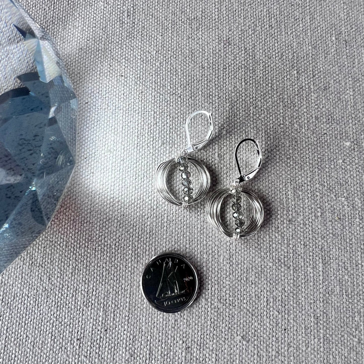 Lunar Eclipse Balance Earrings