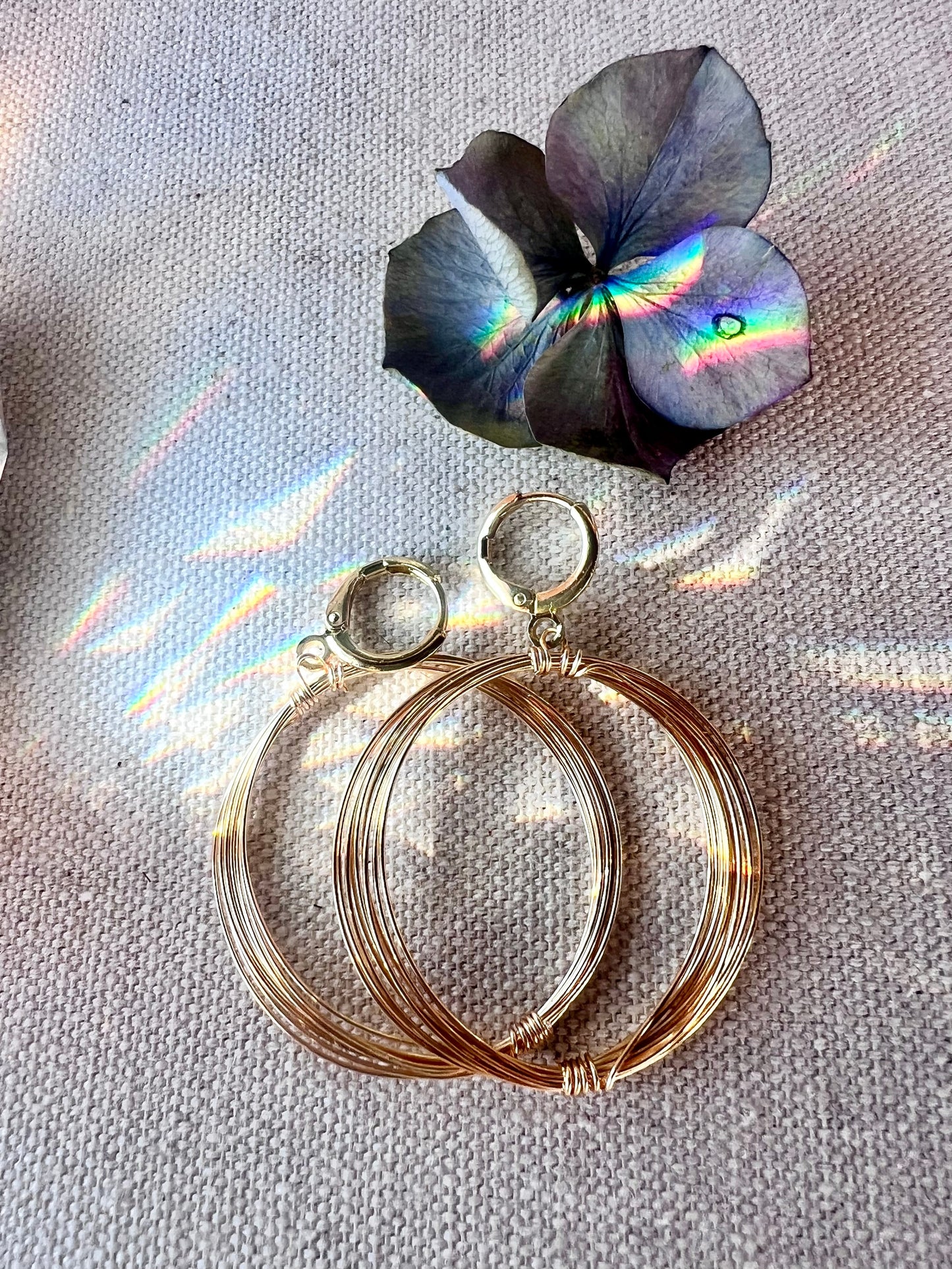 Solar Eclipse Earrings
