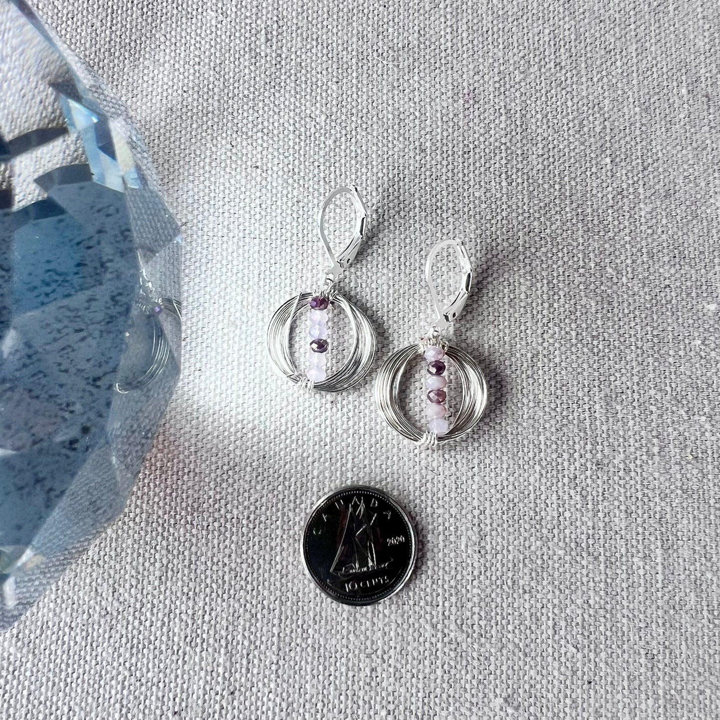 Lunar Eclipse Balance Earrings