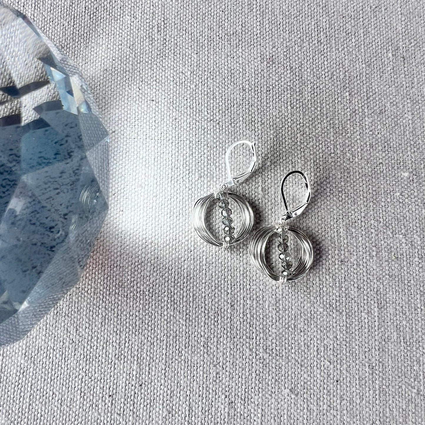 Lunar Eclipse Balance Earrings
