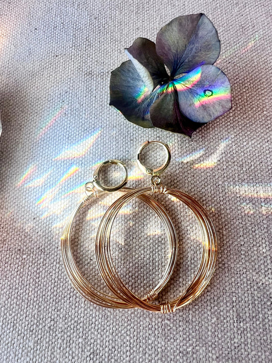 Solar Eclipse Earrings