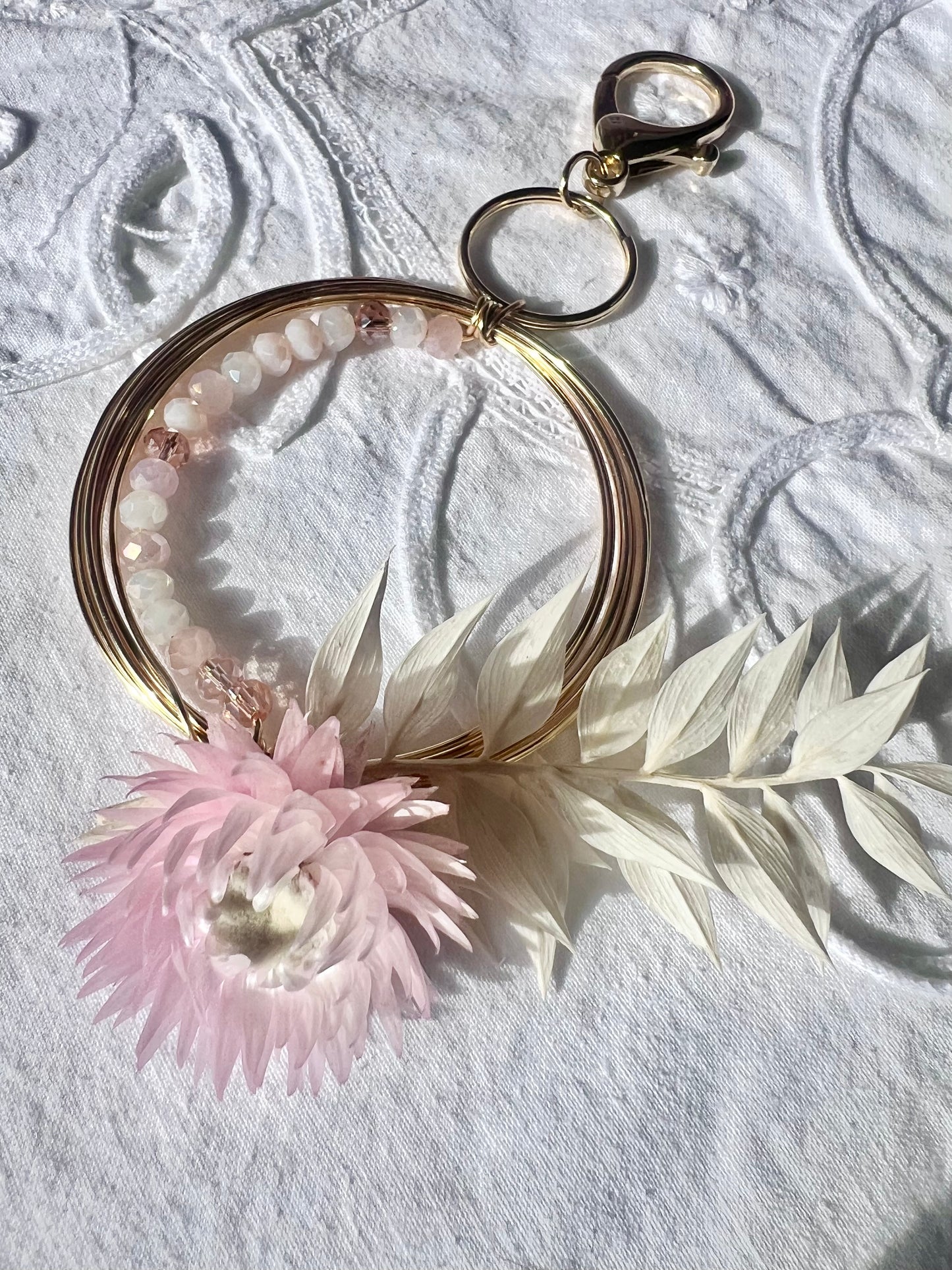 Eclipse Crescent  Forager Light Catcher -  Blush Gradient - 2 Sizes