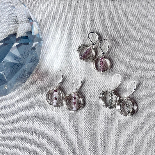Lunar Eclipse Balance Earrings